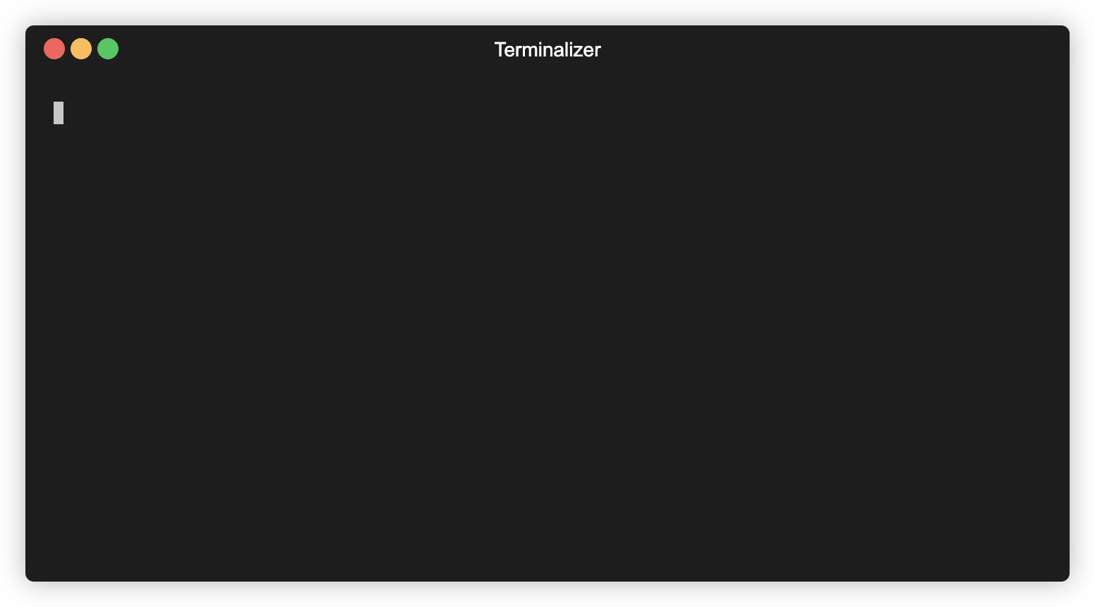 My terminal startup.